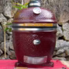 Kamado Monolith Junior Pro Series 2.0 Burdeos - Imagen 2