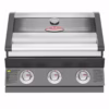 Barbacoa Gas Encastrable Discovery 1600E 3B Negra/Inox