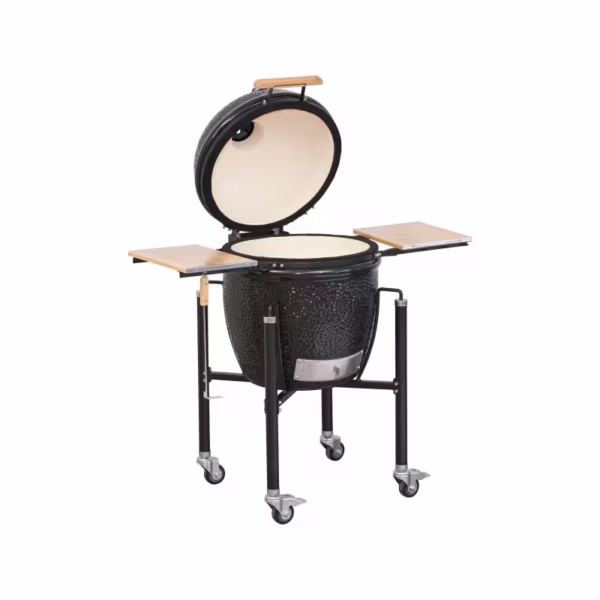 Kamado Monolith Básica Negra con Pies - Imagen 3