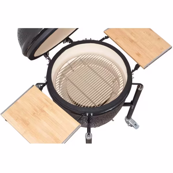 Kamado Monolith Básica Negra con Pies - Imagen 5