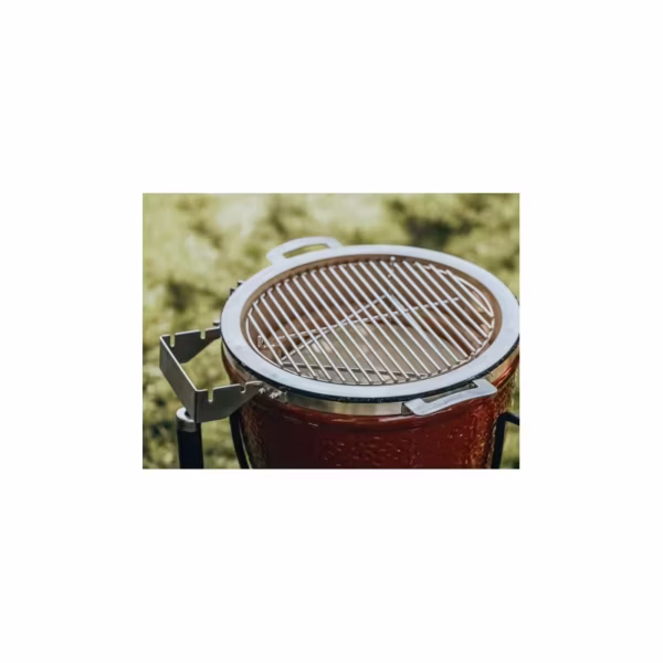 Kamado Monolith Junior Pro Series 2.0 Burdeos con Pies - Imagen 3