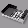Plancha de Gas Premium G60 Negra y Gris. - Imagen 2