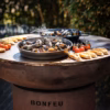 Asador Leña BONBIZA Acero Corten - Imagen 7