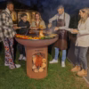 Asador Leña BONBIZA XL OPEN Acero Cortén. - Imagen 5