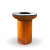 Asador Leña BONBIZA Acero Corten