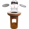 Grill para Soporte BonFeu. - Imagen 3