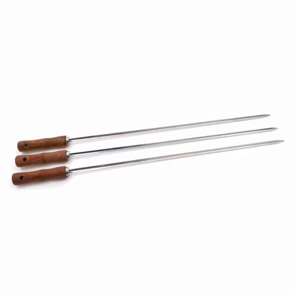 Set 3 Brochetas BonFeu 75 cm - Imagen 2