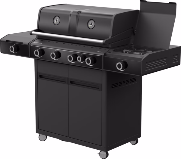 Barbacoa Gas con Carro Heat X - 445 quemador trasero, Sizzle Zone y hornillo lateral. - Imagen 4