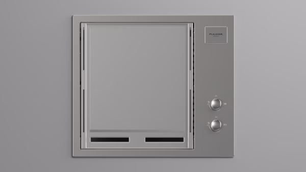Barbacoa de Gas Encastrable FULGOR Milano 60 INOX con plancha Teppanyaki - Imagen 2