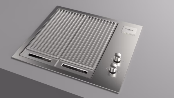 Barbacoa de Gas Encastrable FULGOR Milano 60 INOX con Grill - Imagen 2