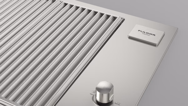 Barbacoa de Gas Encastrable FULGOR Milano 60 INOX con Grill - Imagen 3