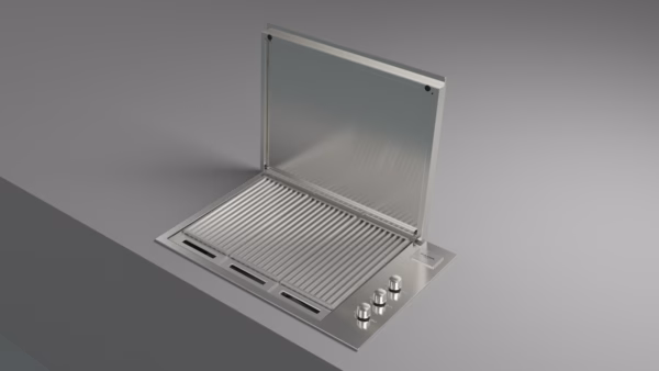Barbacoa de Gas Encastrable FULGOR Milano 80 INOX - Imagen 9