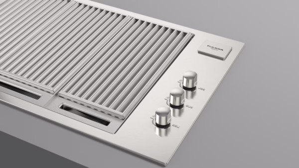Barbacoa de Gas Encastrable FULGOR Milano 80 INOX - Imagen 3