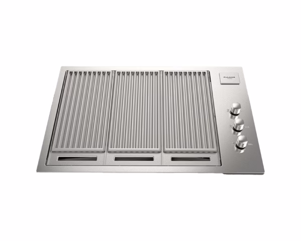 Barbacoa de Gas Encastrable FULGOR Milano 80 INOX