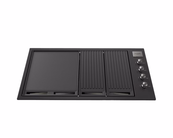 Barbacoa de Gas Encastrable FULGOR Milano 100 NEGRA