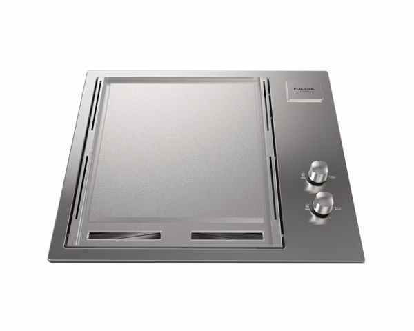 Barbacoa de Gas Encastrable FULGOR Milano 60 INOX con plancha Teppanyaki
