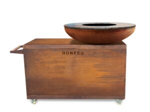 Cocina exterior de Leña BonBiza Island XL Corten 100 cm