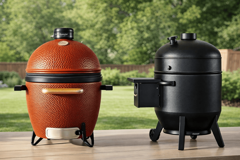 Kamado grill vs offset smoker